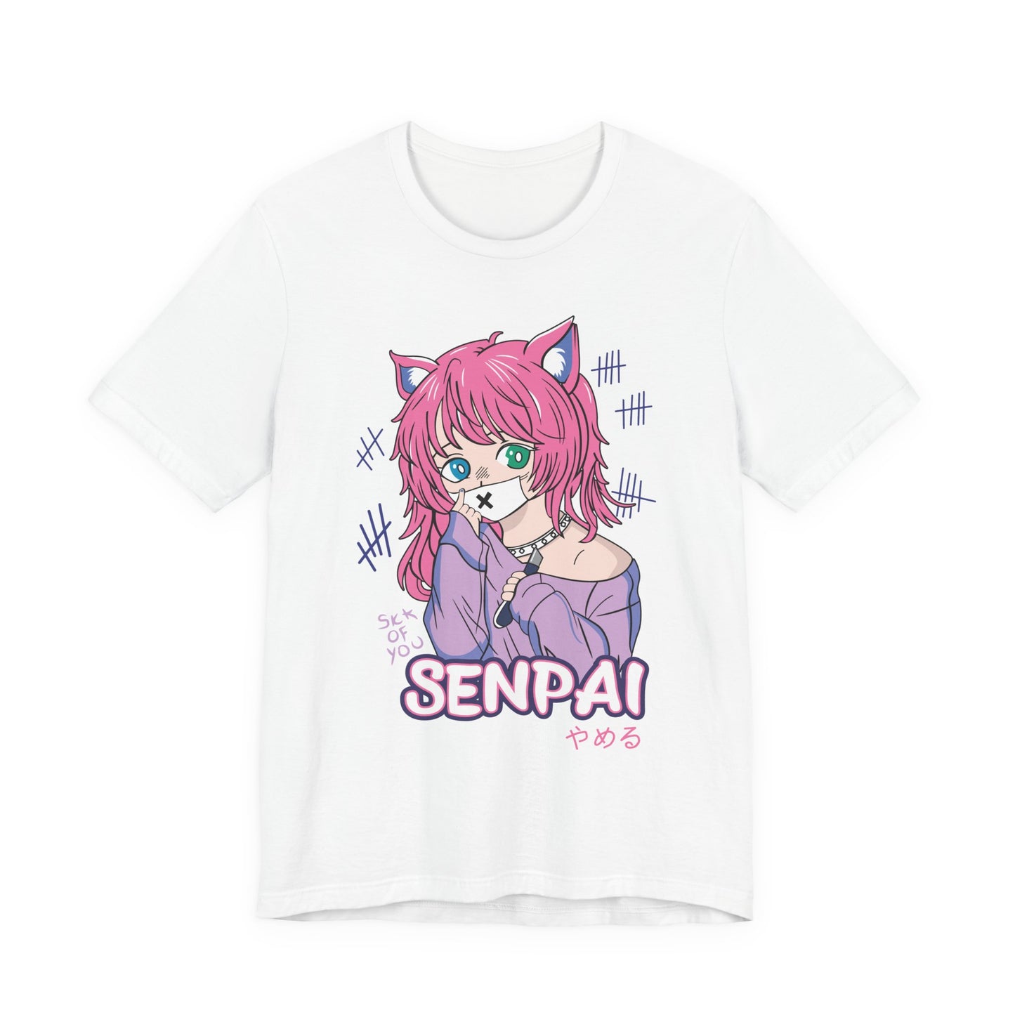 Senpai Cat Girl Shirt