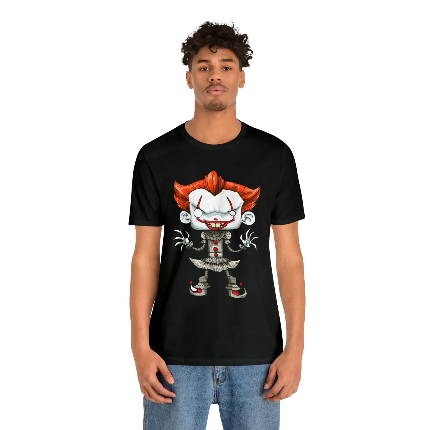 Pennywise IT T-Shirt Cartoon Parody Tee Unisex For Men and Women