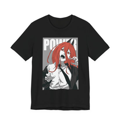 Power Monochrome Anime Shirt