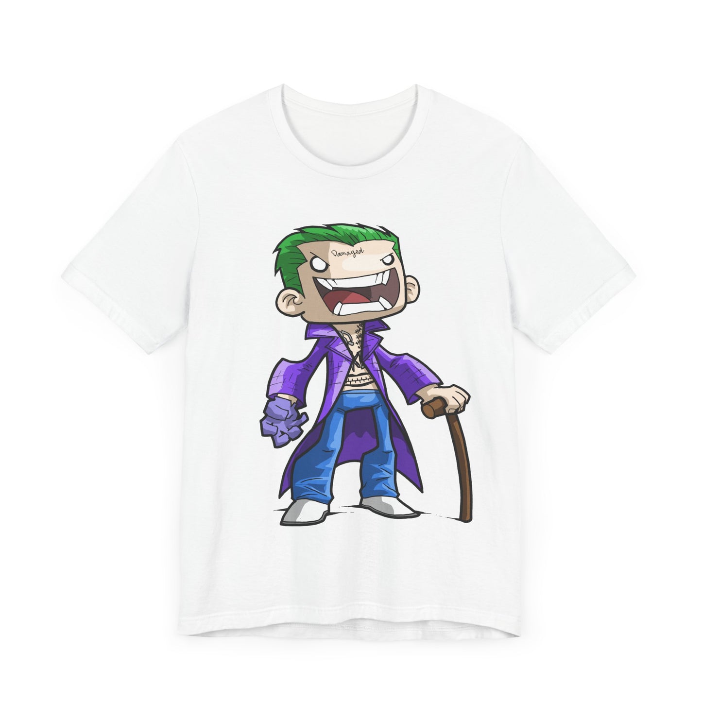 The Joker T-Shirt Cartoon Chibi Style