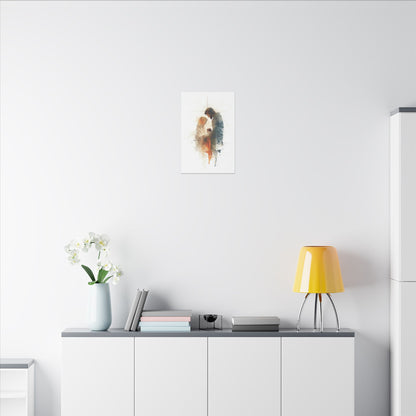 Holy Family Wall Art featuring Jesus Christ as a child with Mary and Joseph – available on canvas, acrylic, and metal