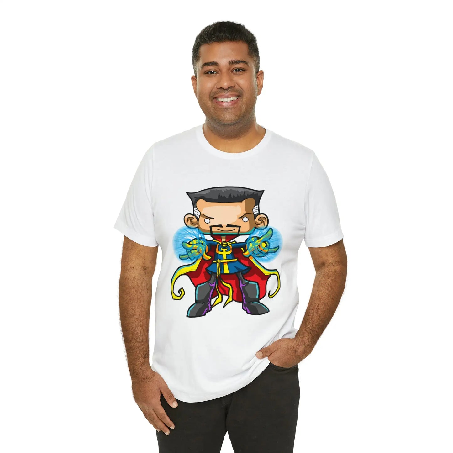 Dr Strange Comic T-Shirt Cartoon Gift Tee Unisex For Men and Women