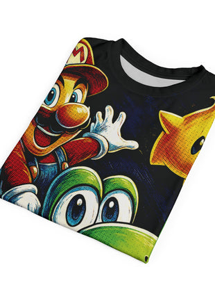 Mario Yoshi Ride Super Mario ICON Shirt