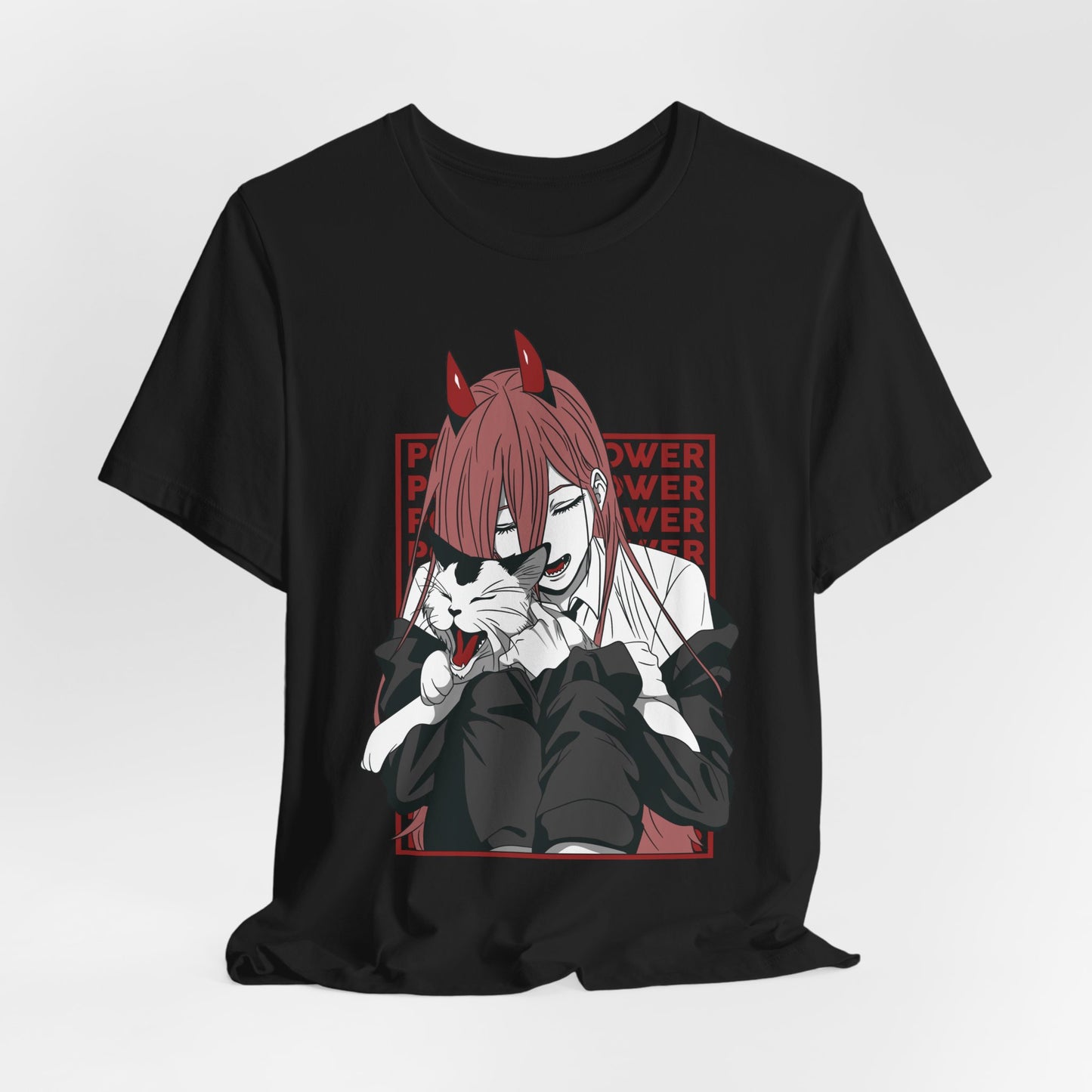 Power & Meowy Anime Shirt