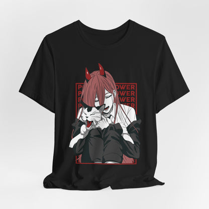 Power & Meowy Anime Shirt