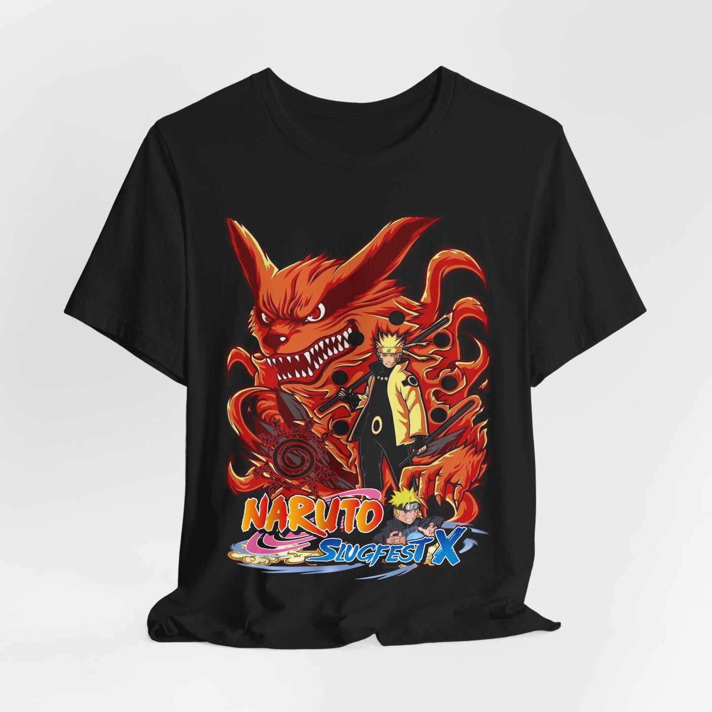 Nine Tailed Fox And Naruto T-Shirt
