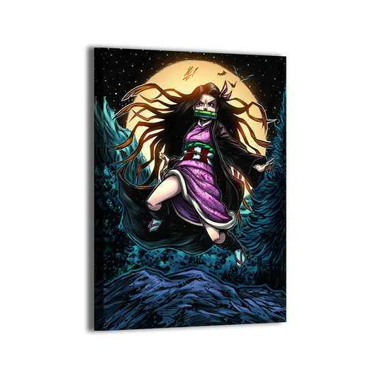 Nezuko Wall Art