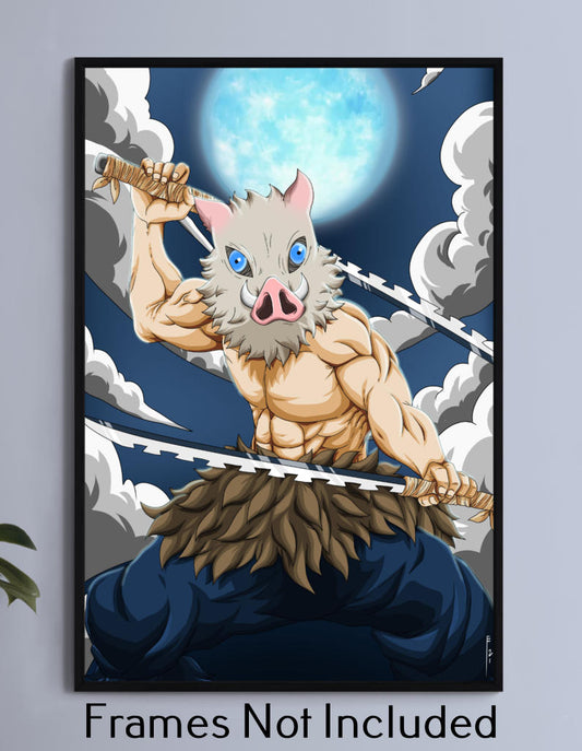 Inosuke King Of The Mountains Wall Art