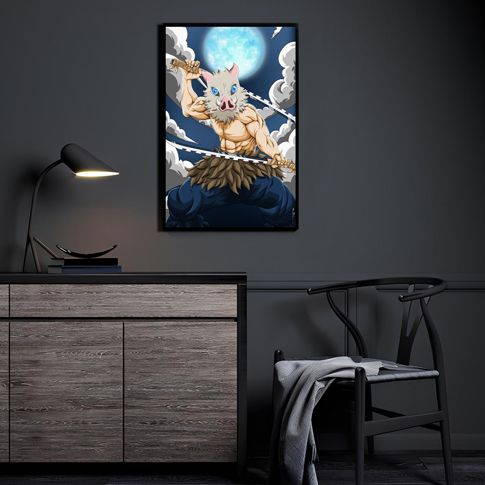 Inosuke King Of The Mountains Wall Art
