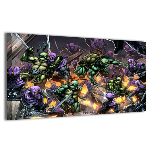 Shell Shocked Showdown Wall Art