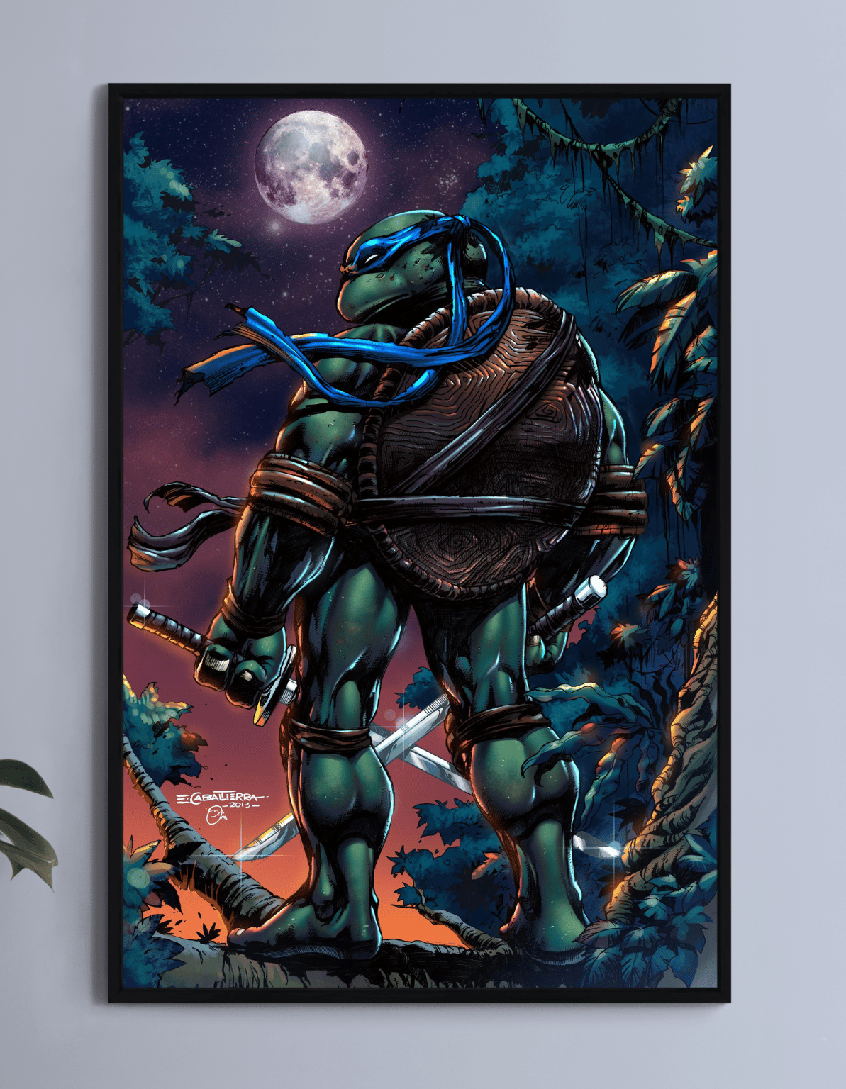 Moonlight Leonardo Wall Art