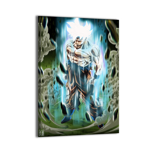 Goku Mastered Ultra Instinct Wall Art