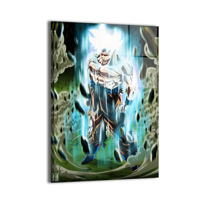 Goku Mastered Ultra Instinct Wall Art