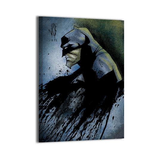 Batman Prowl Wash Wall Art