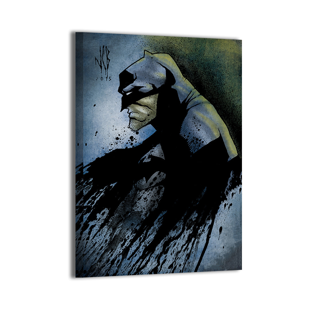 Batman Prowl Wash Wall Art