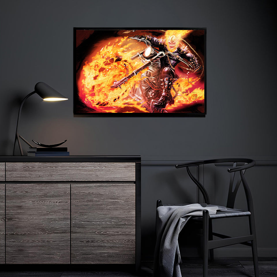 Ghost Rider Wall Art