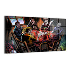 Poker Night of the Slashers Wall Art