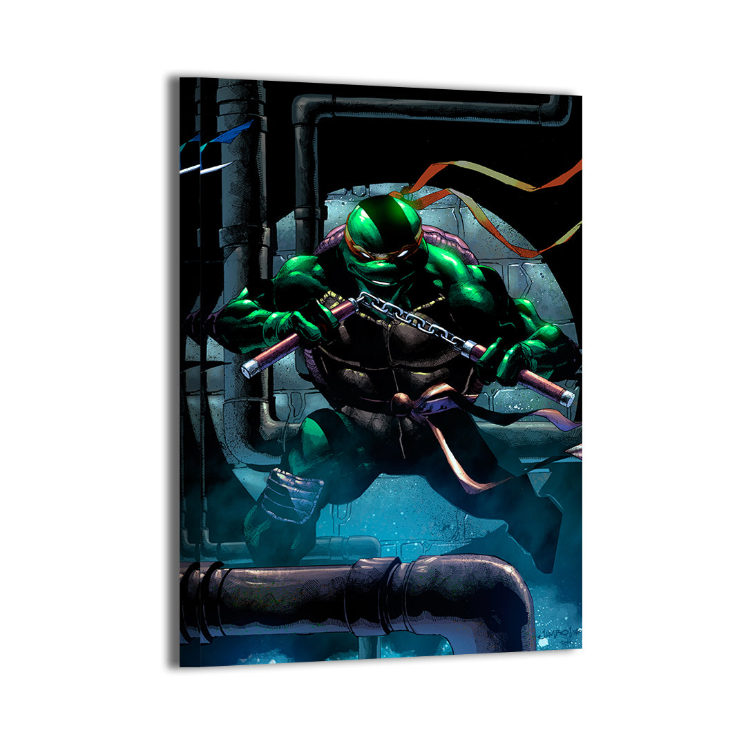 Michelangelo in the Sewers Wall Art