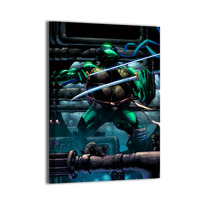 Leonardo in the Sewers Wall Art