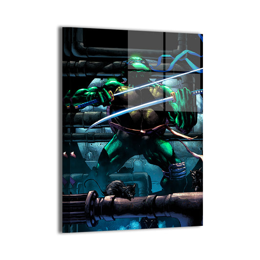 Leonardo in the Sewers Wall Art