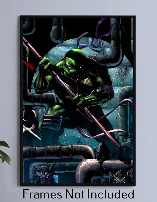 Donatello in the Sewers Wall Art