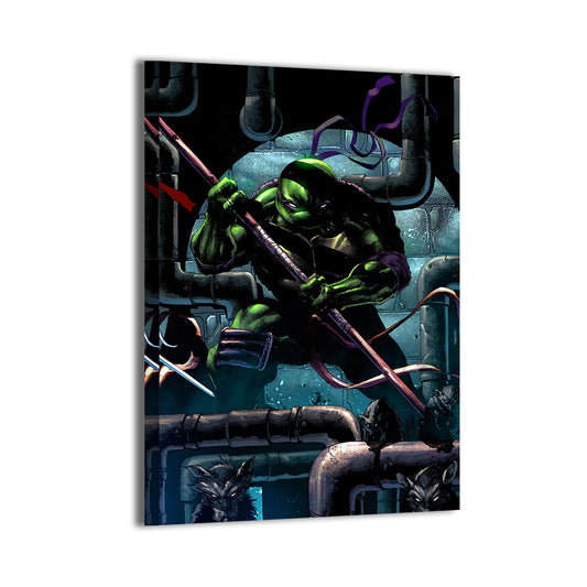 Donatello in the Sewers Wall Art
