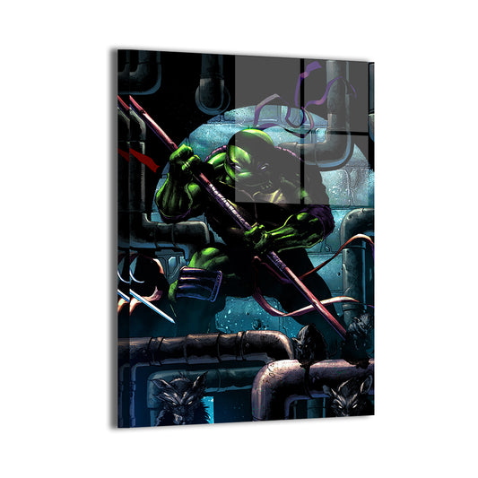Donatello in the Sewers Wall Art