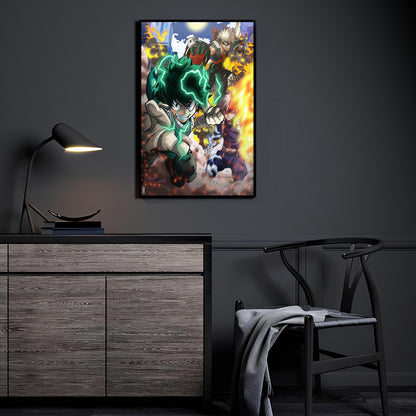 Team Battle Wall Art