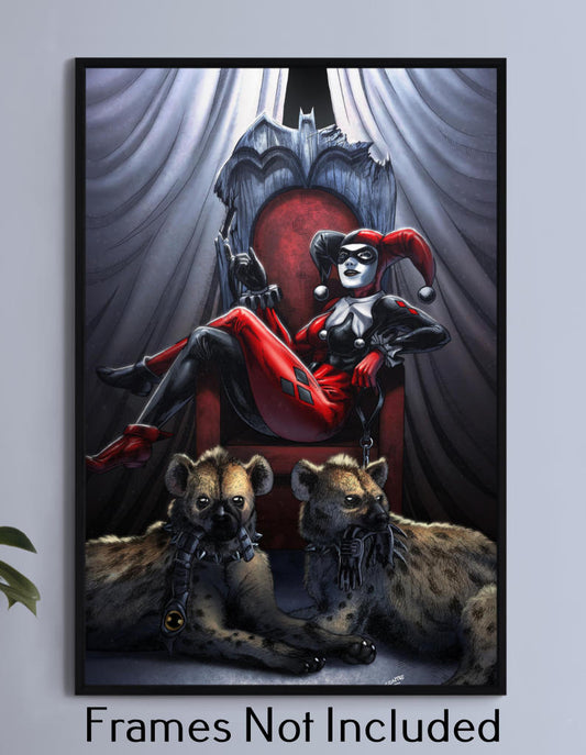 Harley Leader of her pack Wall Art