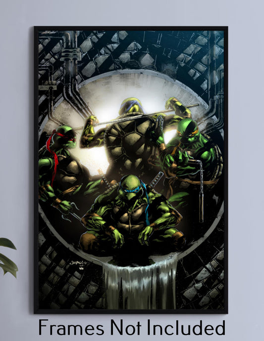 Heroes in a Half-Shell Wall Art