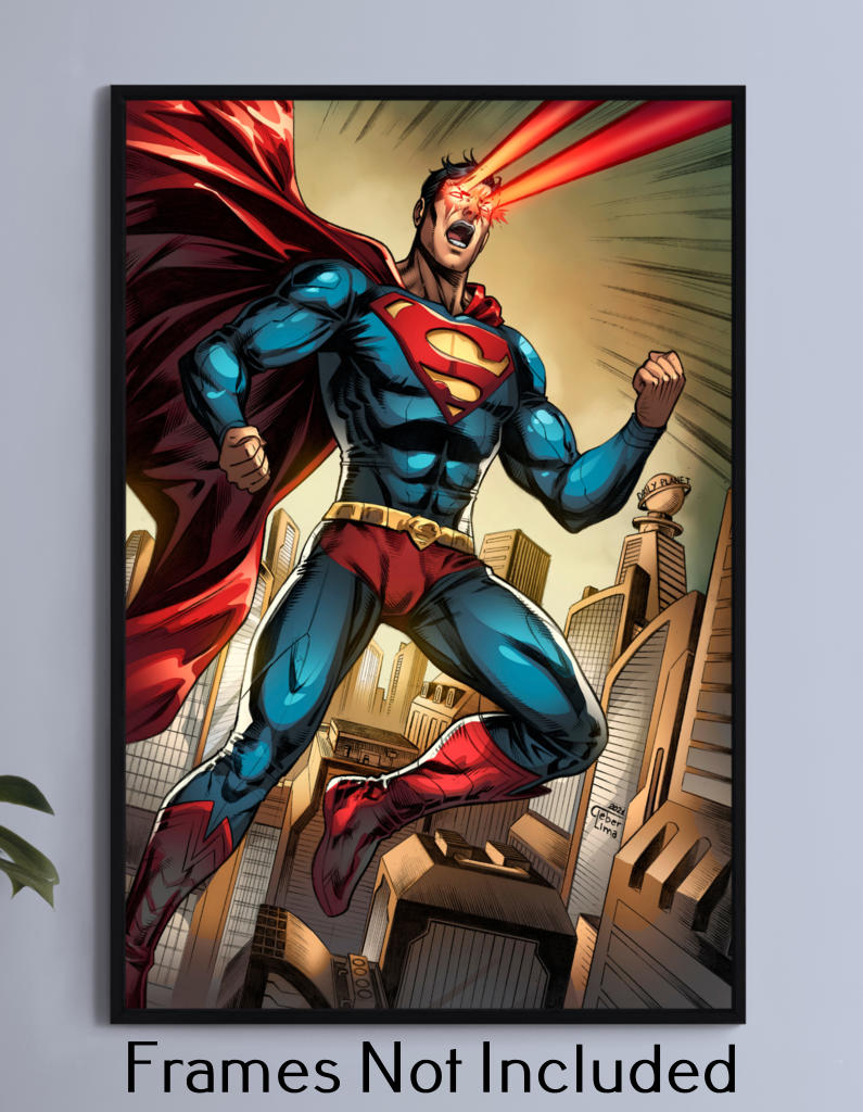 Superman In the Sky Wall Art