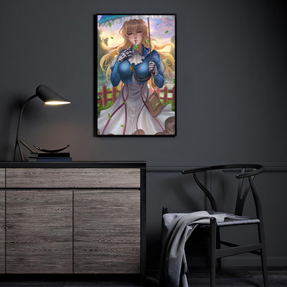 Letters in the Breeze Wall Art Room Mockup – Violet Evergarden by Nopeys