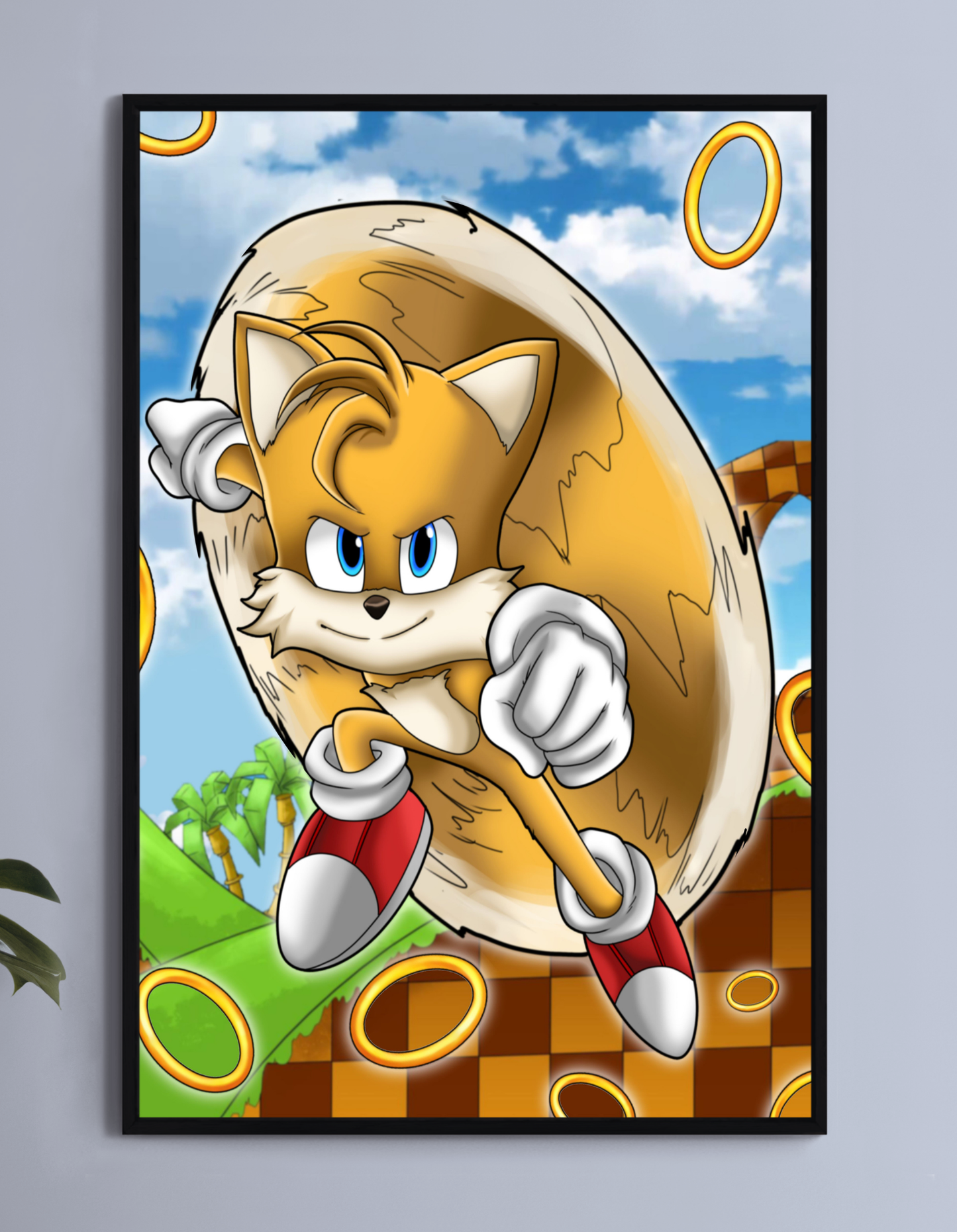 Tails Wall Art