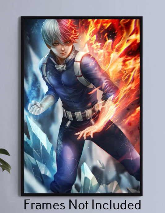 Todoroki Wall Art