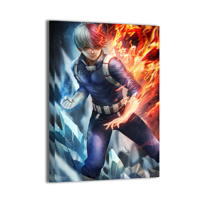 Todoroki Wall Art