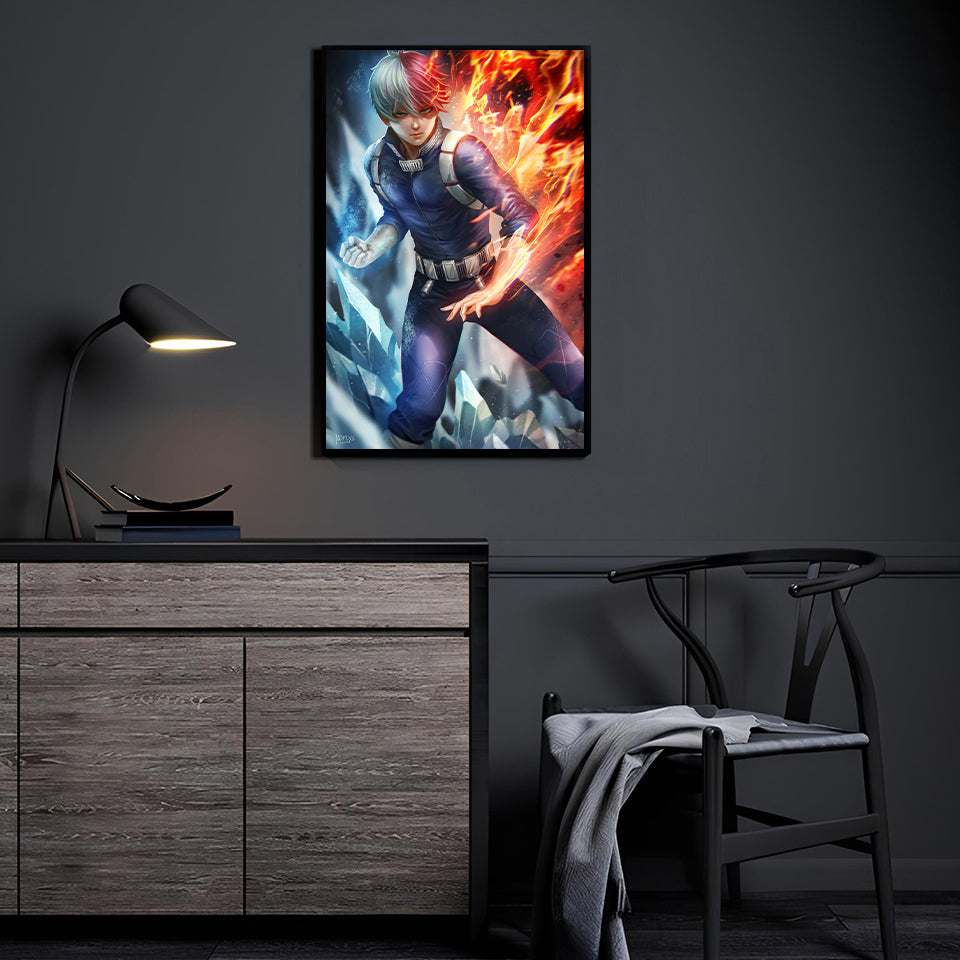 Todoroki Wall Art