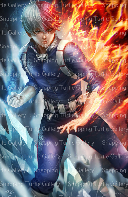 Todoroki Wall Art