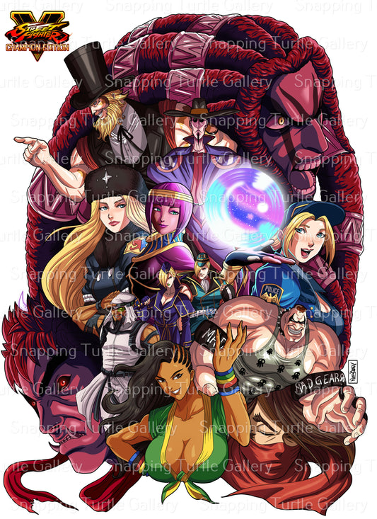 Street Fighter V Pt4 Wall Art