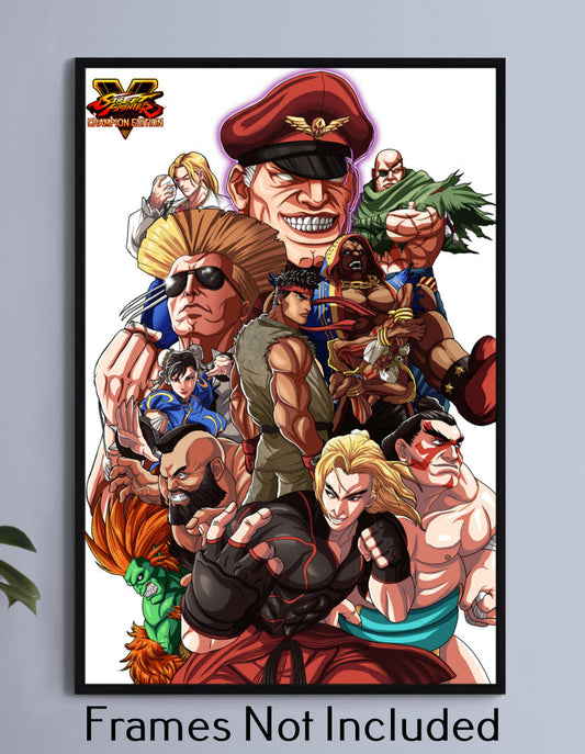 Street Fighter V Pt.1 Wall Art