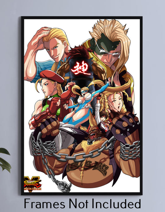 Street Fighter V Pt.2 Wall Art