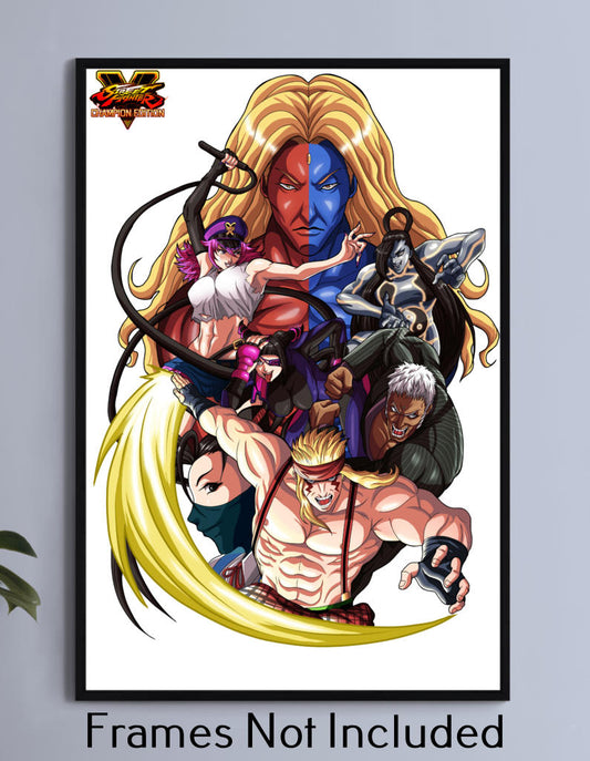 Street Fighter V Pt.3 Wall Art