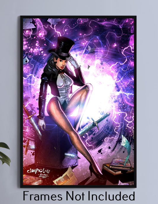 Zatanna Mistress of Magic Wall Art