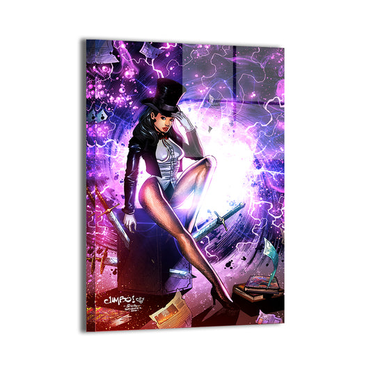Mystic Stage Sorceress Wall Art