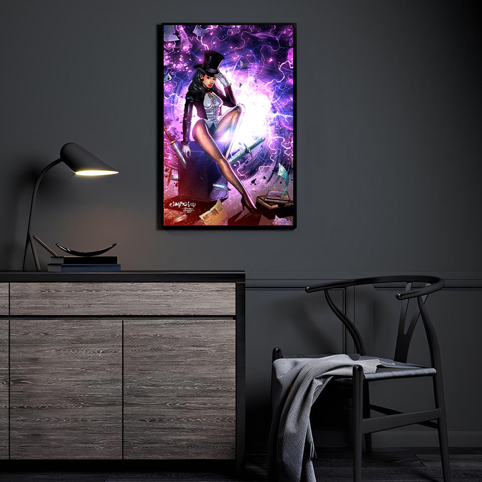 Mystic Stage Sorceress Wall Art