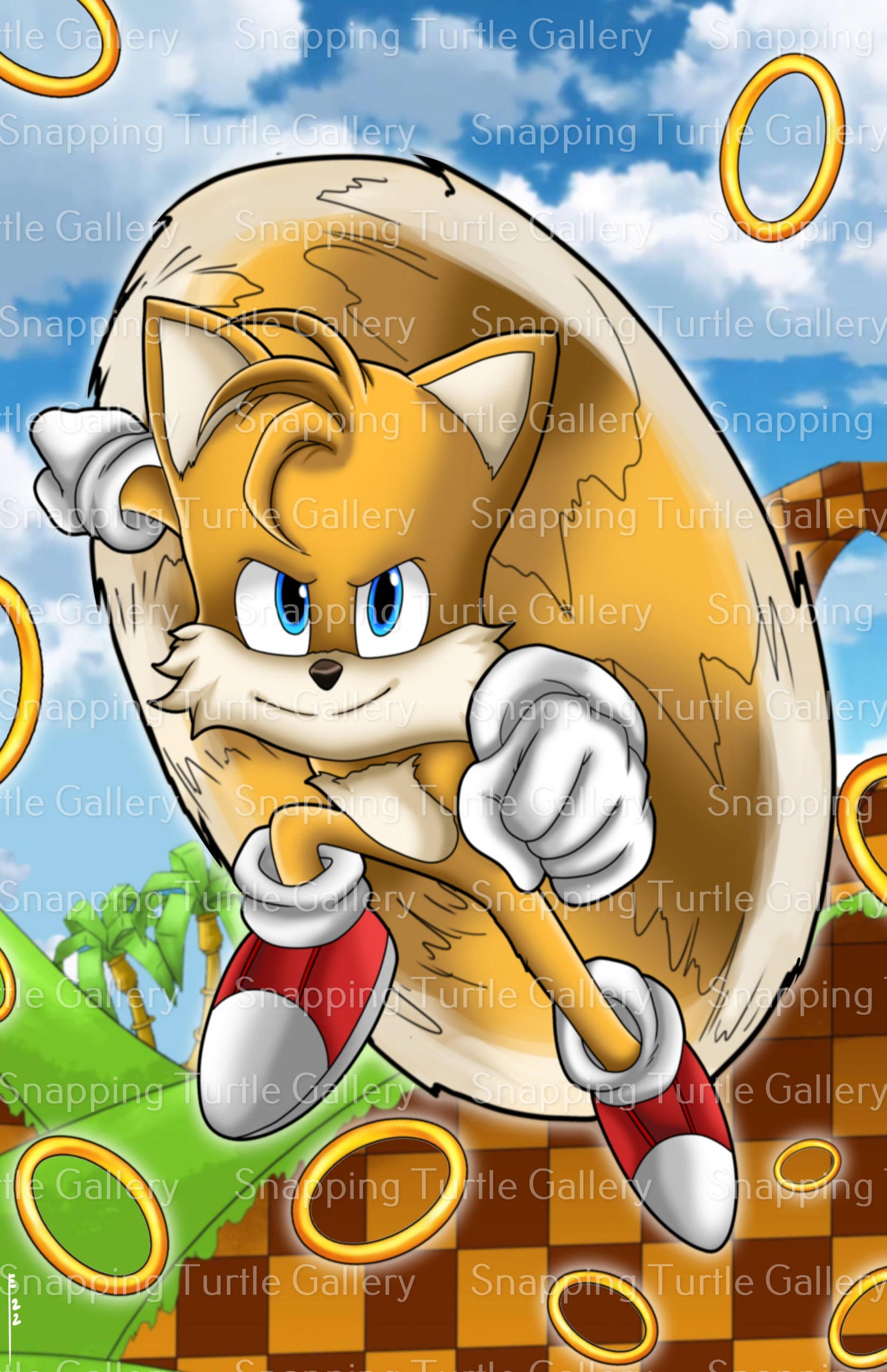 Tails Wall Art