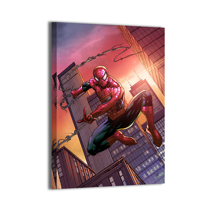Sunrise Spider-Man Wall Art