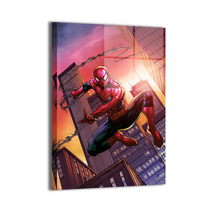 Sunrise Spider-Man Wall Art