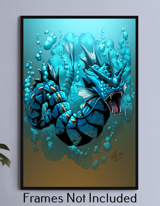Gyarados Wall Art