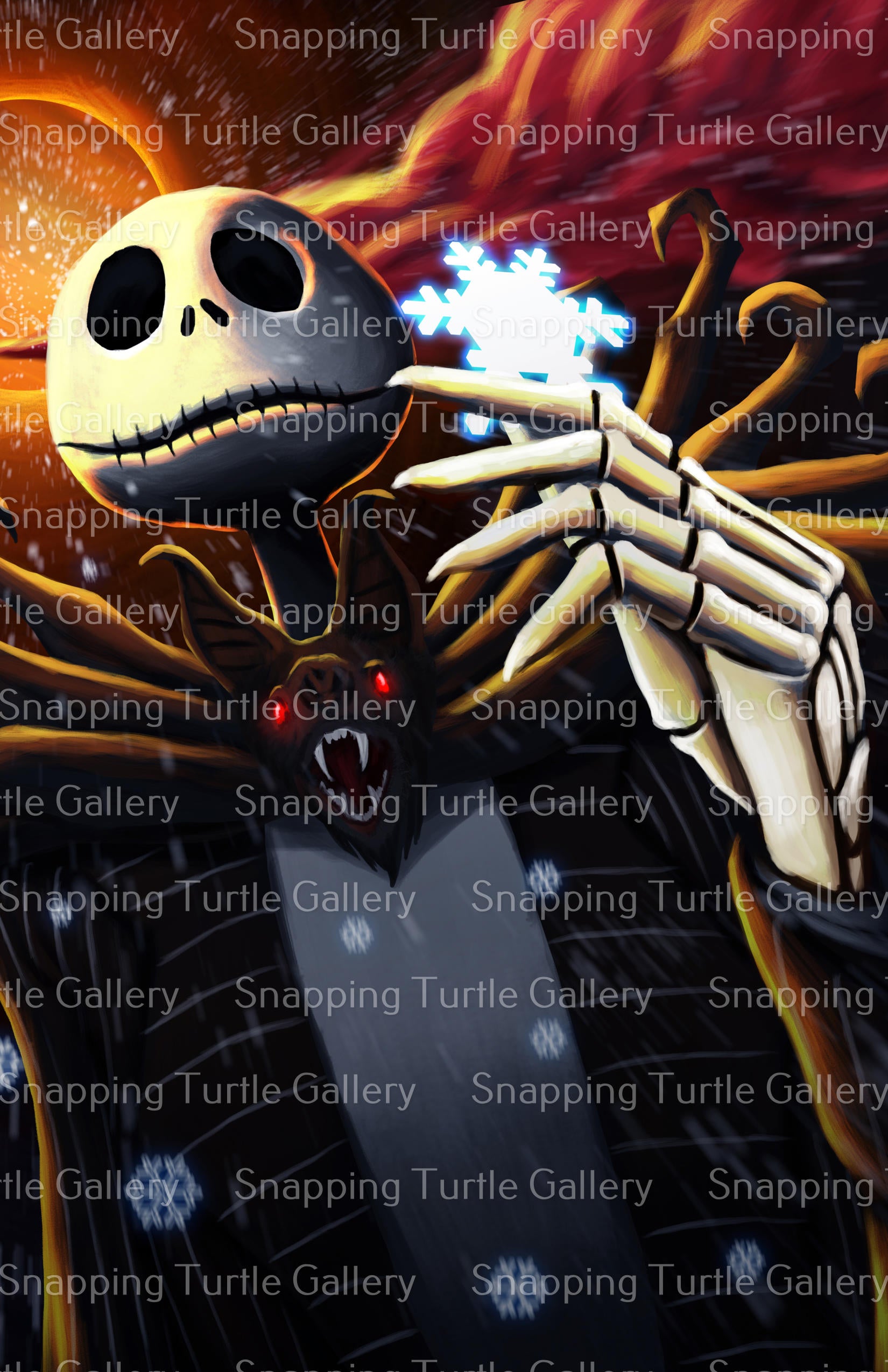 Jack Skellington - Nightmare Before Christmas - Snapping Turtle Gallery