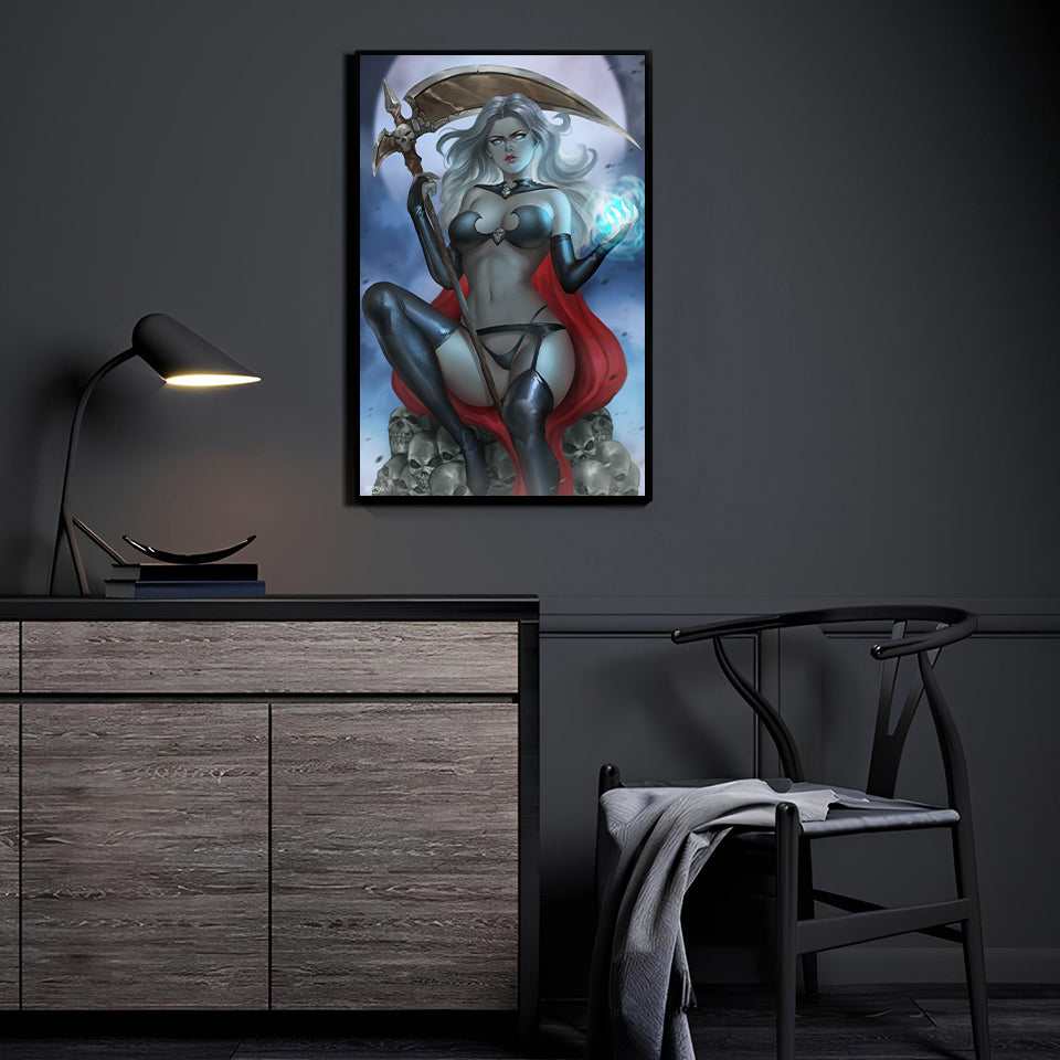 Deaths Embrace Wall Art